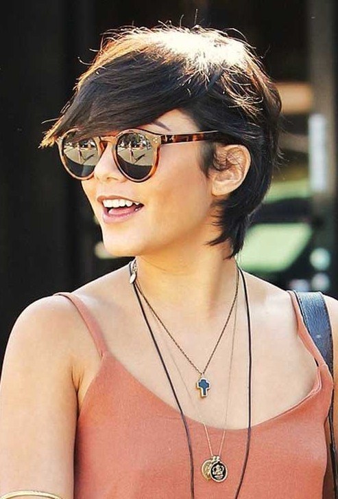 Who says pixie cuts aren't girly?