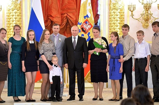 Vladimir Putin And His Family