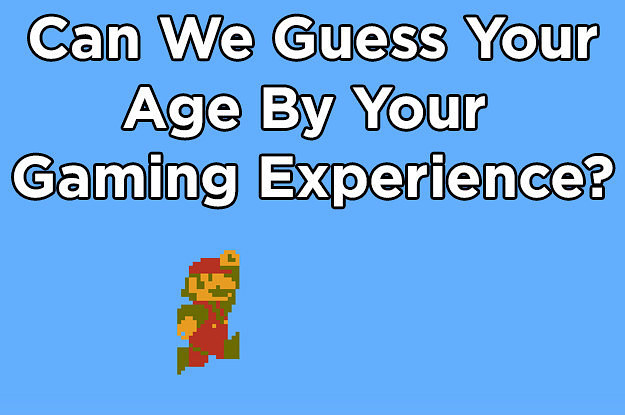 høg Stole på uendelig Can We Guess Your Age By Your Gaming Experience?