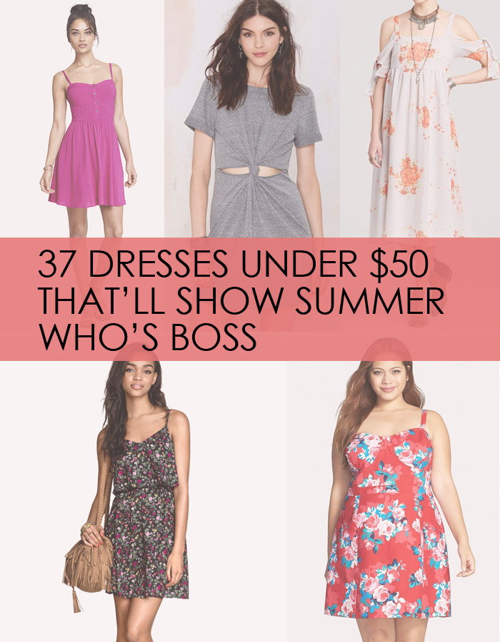 37 Pretty Dresses Under $50 That You Need Right Now