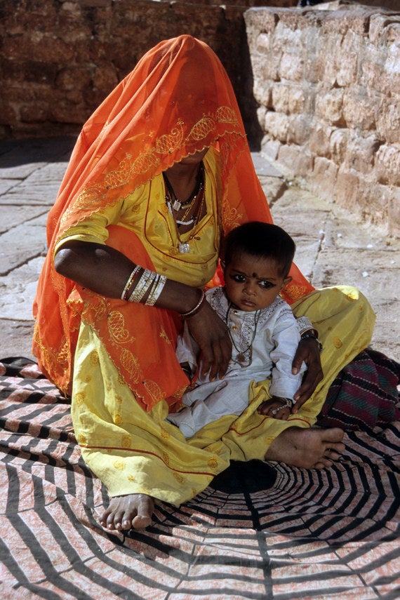 Beggar &amp; Child / Jodipur, India / 2005