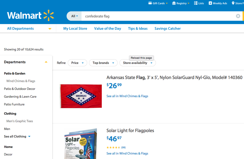 Wal-Mart, ,  and Other Major Retailers Will No Longer