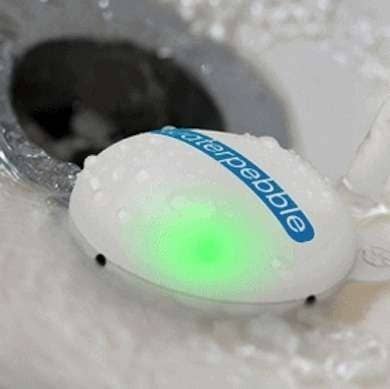 It will help reduce your time in the shower by sensing the water flow around it. It flashes green for when you should start showering, yellow for when you're halfway through, and red for when you should stop (after four to five minutes). Save water, save the planet — or at least enough hot water for everyone in your family to use.Get it here.