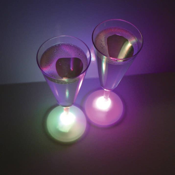 For midnight shower raves, of course. Get them here.