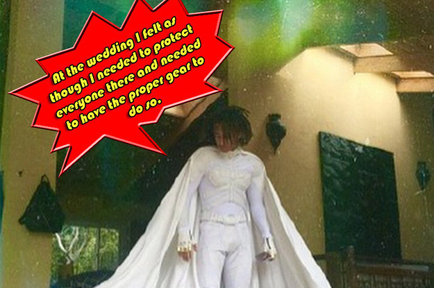 Jaden Smith Wore A Batman Suit To Kim And Kanye's Wedding