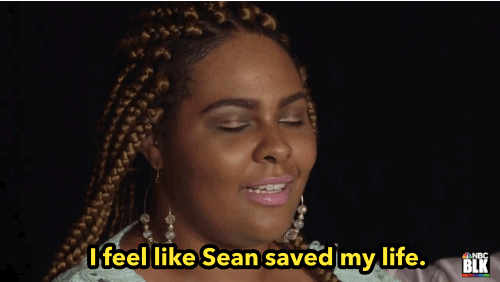 She was infatuated by how people were moving out the way for him and she was just in awe. Just like the other couples, Janai friended Sean on Facebook and the two took off!