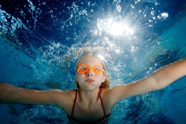 Scientists Say It's Not Chlorine In Pools That Makes Your Eyes Red ...