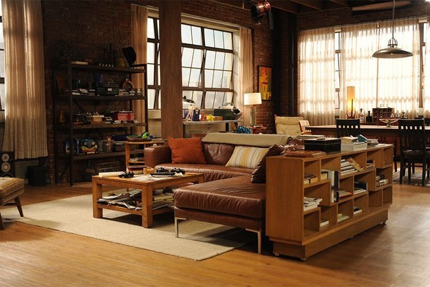The loft from "New Girl"