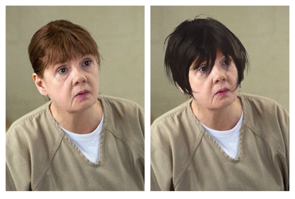 Just Norma exploring her emo side.