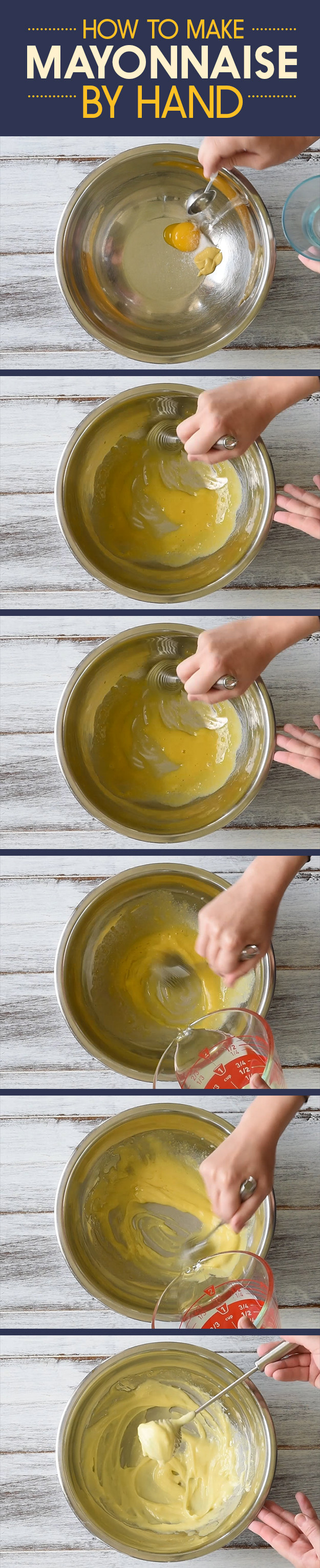 Making Mayo From Scratch Is Easy And Totally It