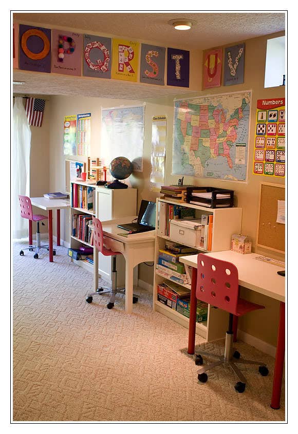 27 Ridiculously Cool Homeschool Rooms That Will Inspire You