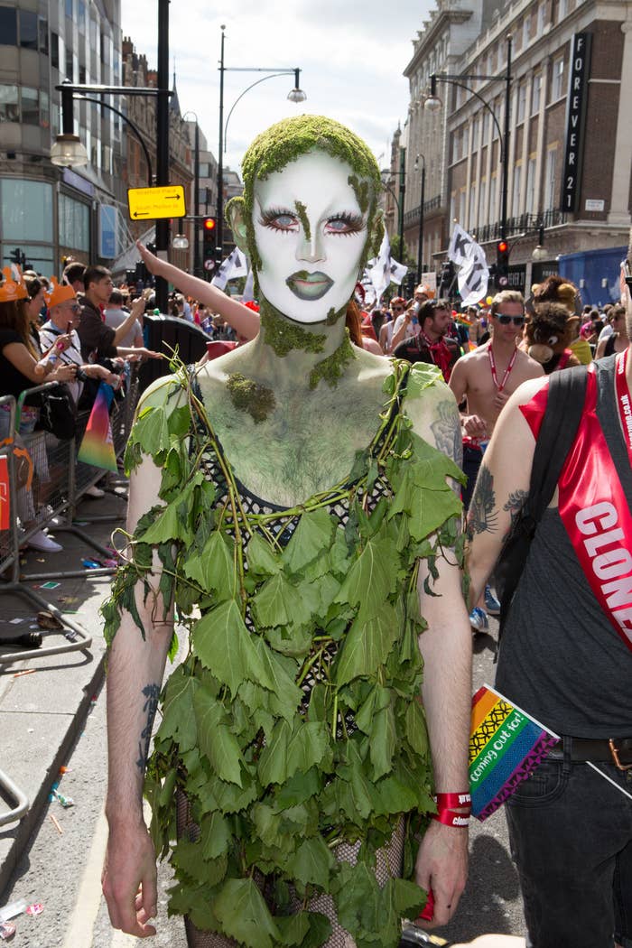 28 Awesome And Outrageous Outfits From London Pride 2015