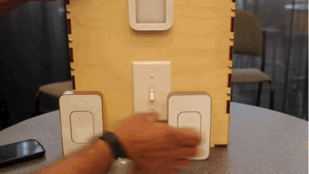 The smart house of the future may be a ways off, but hey, we'll gladly accept light switches we can turn on and off with our phones. Thanks to Switchmate, we'll soon be able to snap on a light switch cover and never get up from the couch again.