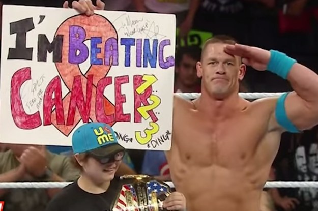 WWE's John Cena Invited A Young Fan Into The Ring After ...