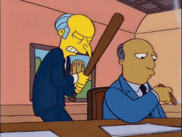 Tiene un mensaje de parte del Señor Burns: