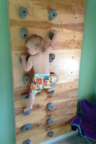 This Incredible Toddler Could Rock Climb Before She Could Walk