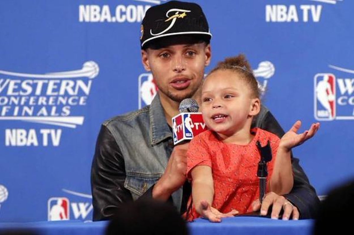 Riley Curry is the cutest Warriors fan ever
