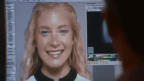 Pixel Perfect was marketed as the story of Roscoe falling for a hologram he created to perform with his friend Sam’s band. However, the film is really about the hologram helping Sam come to term with her “imperfections.” It is a journey from girl-on-holographic girl hate to the surmounting of unrealistic feminine ideals. This movie makes Roscoe out to be the fool that he is; the biggest disappointment is that Sam ends up dating this ignoramus.