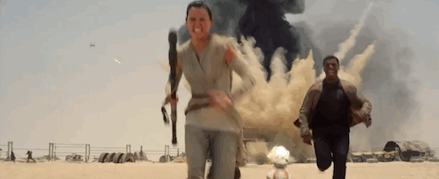 While unconfirmed, many fans have speculated that she is the daughter of Han Solo. This additional theory would make Finn, John Boyega's character, the son of Han Solo as well, and therefore Finn and Rey would be siblings, which would make a nice mirroring of Luke and Leia's story from the original trilogy.