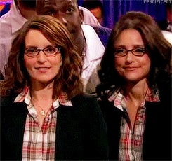 Dreyfus played Liz Lemon in a flashback scene during one of the live shows of "30 Rock". It was just plain amazing.