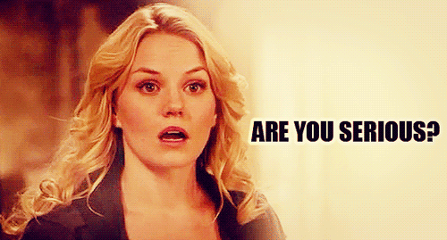I can't really name any because it would spoil the show, but the pilot starts with Emma Swan on a date, and then PLOT TWIST, turns out she's trying to bust a dude for not paying back his bail bond. She then goes home - alone - for her birthday, and wishes to not be alone, then PLOT TWIST her biological son she gave up comes to get her to break this HUGE curse in a town called Storybrooke, ME (The curse was that everyone is Storybrooke is a fairytale character and they don't know it). And this is in the first 20 minutes of the series. BTW, if this doesn't convice you, read the synopsis and recap of the Pilot, then watch the pilot on Netflix -http://onceuponatime.wikia.com/wiki/Pilot