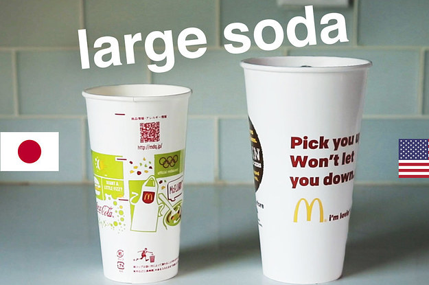This Is How Much Bigger A US Large Is In Than A Japanese Large