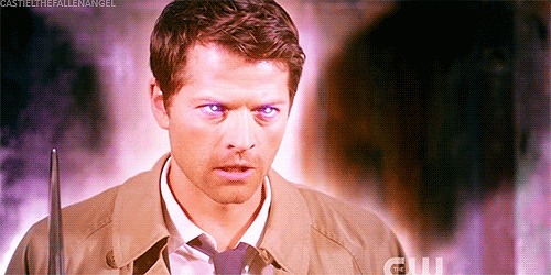 One of you will be invisible, and the other will blind the occupants of the room you're in.