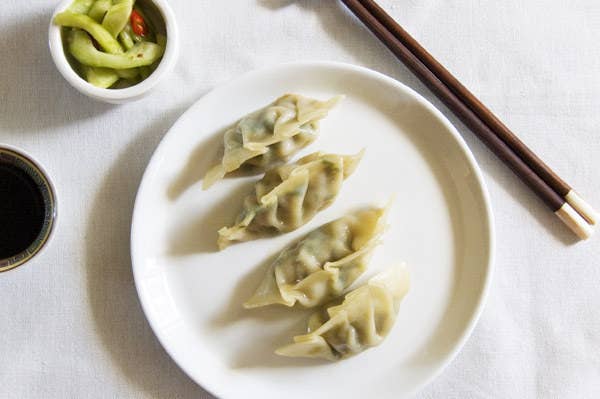 Also what usually comes to mind when we think 'dumplings,' these bad boys are awesome boiled or pan-fried. Country: ChinaTypical Filling: Pork, cabbage, veggies.Recipe: Pork And Chinese Cabbage Jiaozi