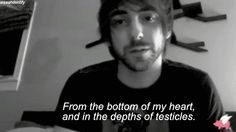 It's a very deep, very sincere love.And then to top it off, he has broken the internet twice in less than a year.First, with his engagement to Miss Lisa Soon-to-be-Gaskarth.