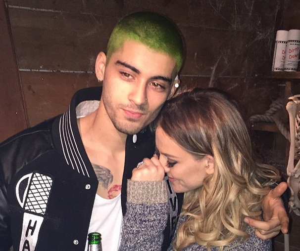 So Zayn Malik Has Bright Green Hair Now 