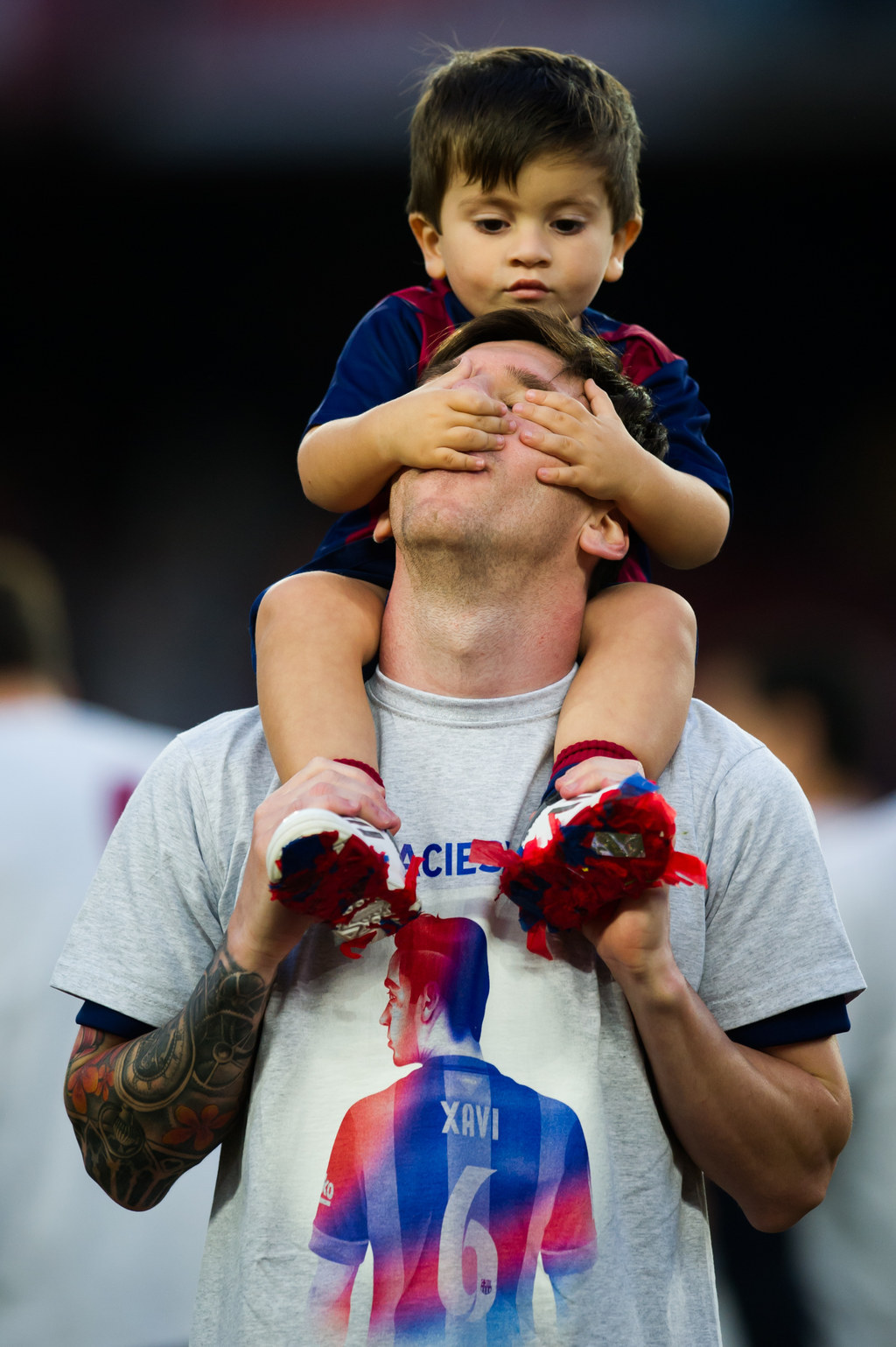 14 Pictures That Prove Thiago And Lionel Messi Make The Cutest Pair Ever