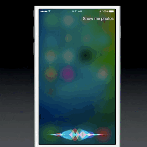 Contextual questions in Siri.