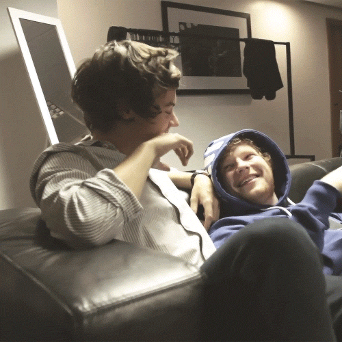 Nothing says bromance quite like the one between Ed and Harry.
