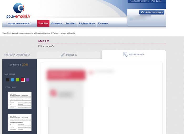 Un Clin D Oeil A La Cite De La Peur Sur Le Site De Pole Emploi