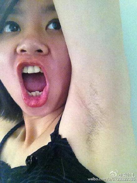 Chinese Women Are Posting Photos Of Their Armpit Hair To Advocate For  Women's Rights