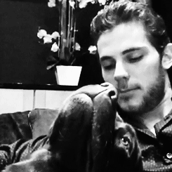 Who doesn't love hot men with dogs?