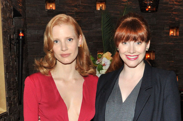 Jessica Chastain And Bryce Dallas Howard Are Definitely ...