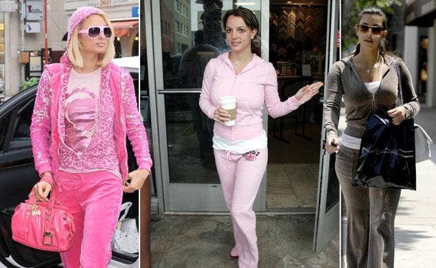 Vor allem bekannt für ihre Velours-Jogginganzüge, war diese Marke der absolute Promiliebling in 2003.