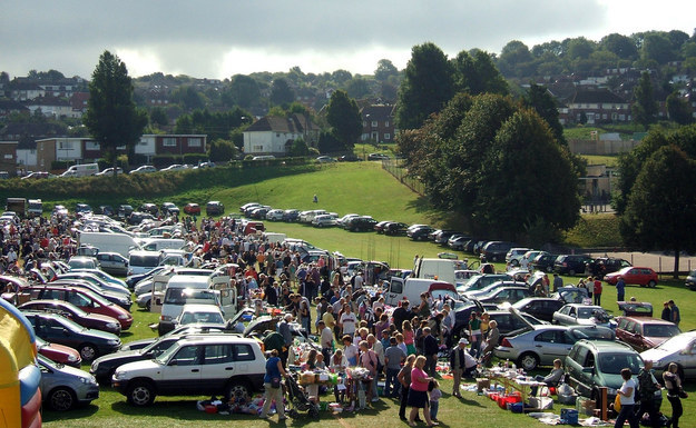 Hold a car boot sale.