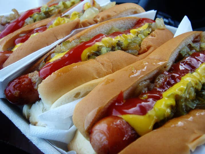 Every July 4, hopeful hot dog eaters flock to Nathan's Famous Hot Dogs on Coney Island. It's a good bet that this New York tradition will go on forever, but if you decide to take part, do be aware that you'll have to qualify first.