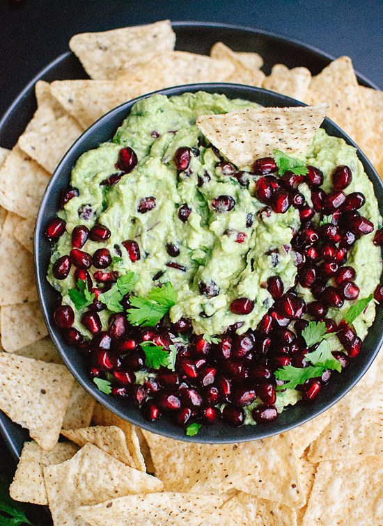 Pomegranate is much better than peas. Recipe