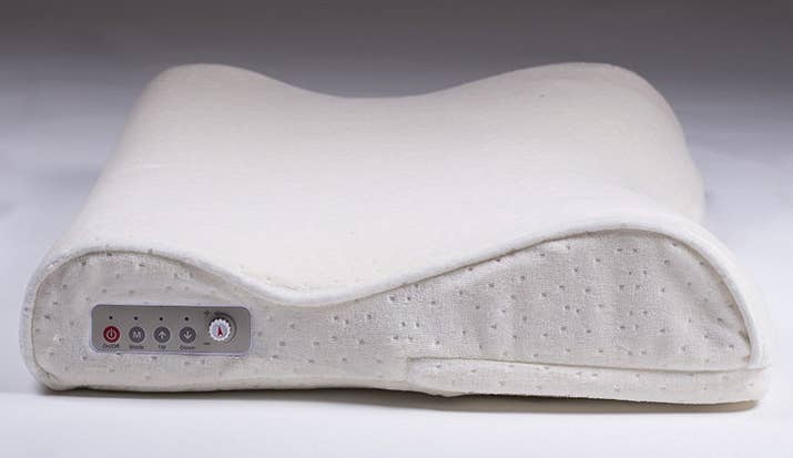 This pillow detects snoring and automatically inflates to nudge the snorer to turn over. Amazon, $104.