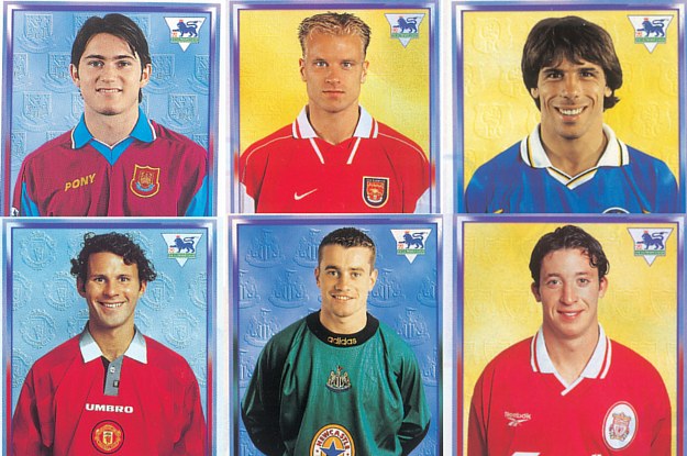 1997 Merlin 97 Various Players Unused Football Stickers Arsenal 