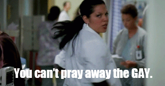 When Callie first told her dad that she was dating a girl, he cut her off. He closed the account that was funding Callie, and wouldn't communicate with Callie. He basically told her that it was wrong that she was dating Arizona. I am not trying to say that being gay is 100% OK but some people are and there is nothing you can do about it.