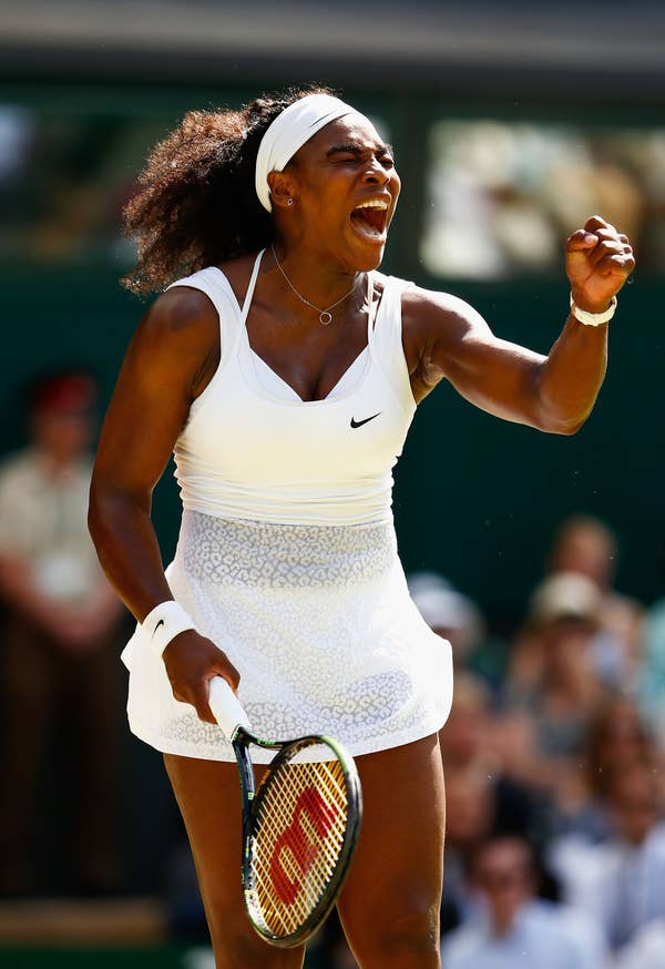 Serena Williams at Wimbledon 2015 — Nike outfit