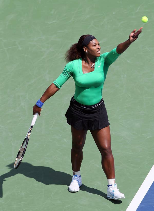 Serena Williams at Western & Southern Open 2007 — Nike outfit