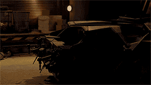 To the Batmobile!
