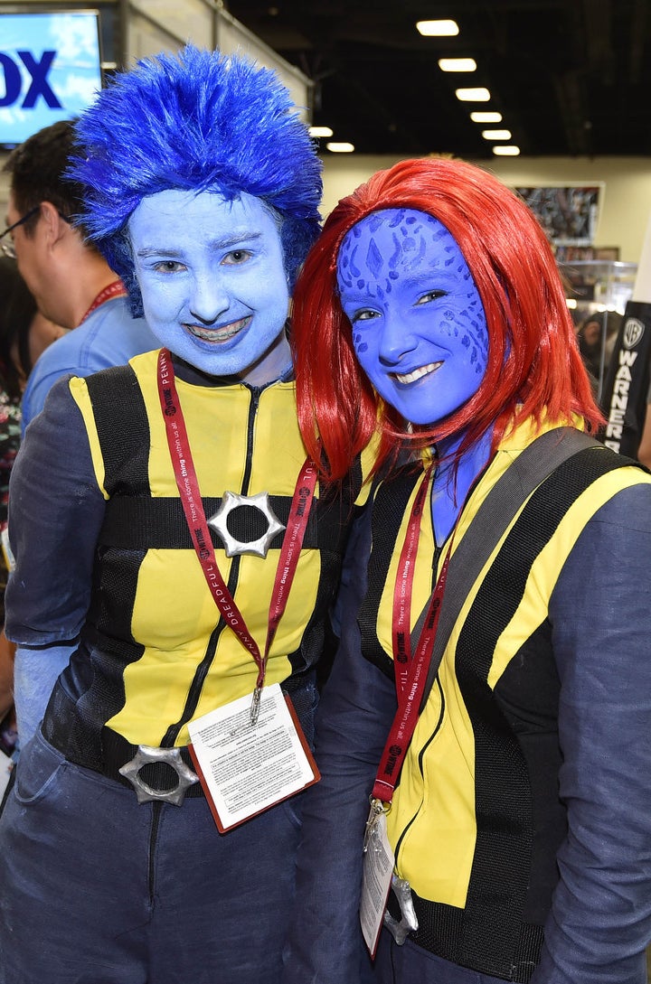 Beast and Mystique