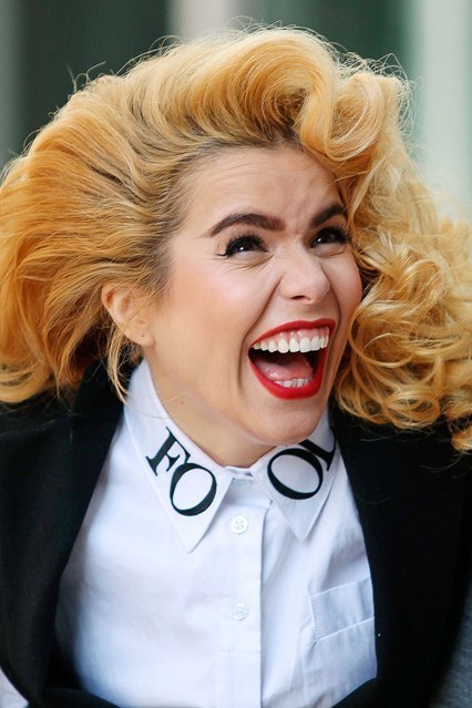 When you're laughing so hard at the customer's jokes because you really need the sale.