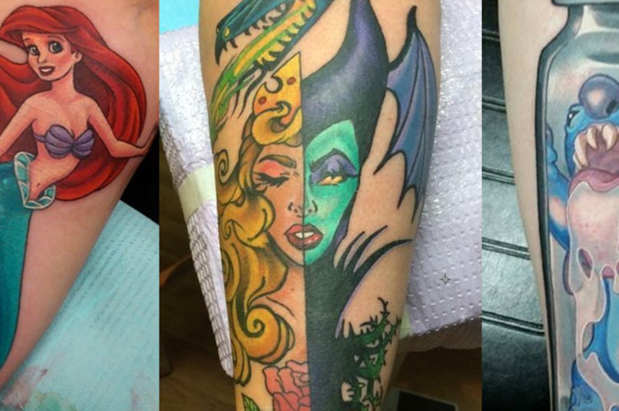 41 Disney Tattoos That'll Make You Want To Get Inked, image size:1250x830